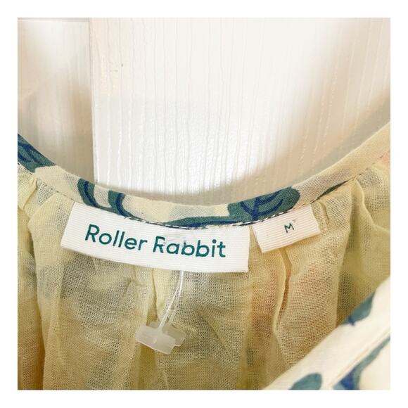 Roller Rabbit Dakota Floral Polka Dot Slip Maxi Sun Dress Lined NWOT - Picture 8 of 10